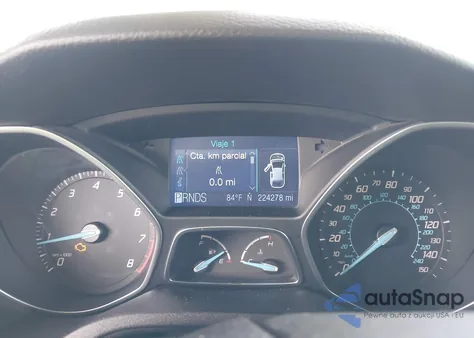 2012 Ford Focus Sel из США, поврежденный, VIN 1FAHP3M2XCL390254